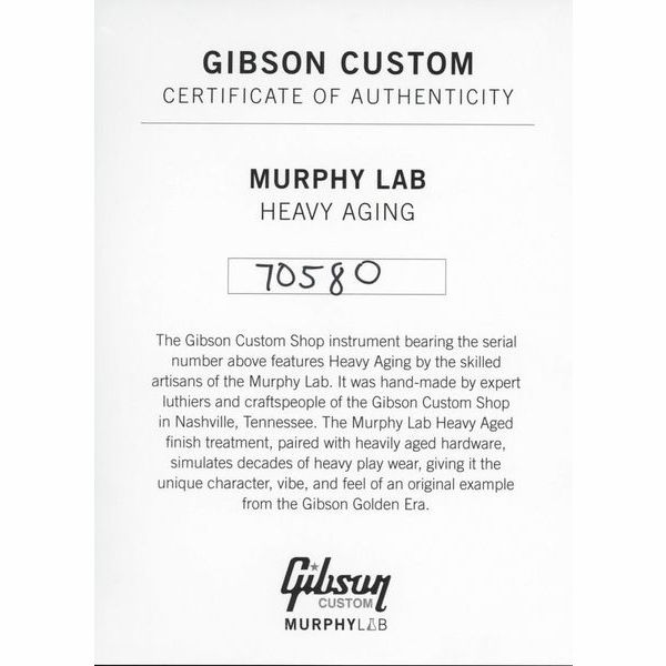 Gibson 57 LP Junior SC TV HA