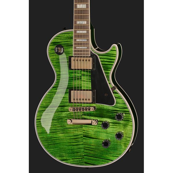 Gibson Les Paul Custom HPT Emeraldb 2