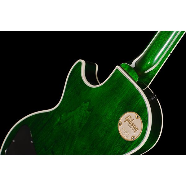 Gibson Les Paul Custom HPT Emeraldb 2