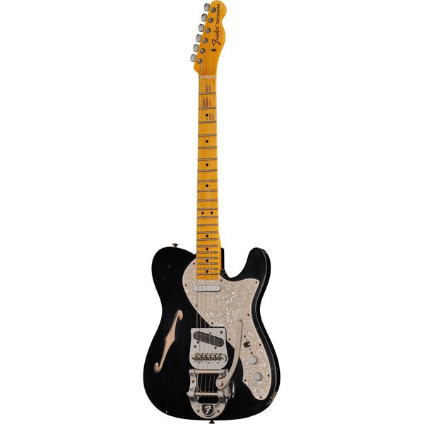 Fender 68 Tele Thinline ABLK: test complet de la guitare Custom Shop