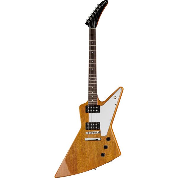 Test Gibson 70s Explorer Antique: essai rigoureux de la guitare X-Style