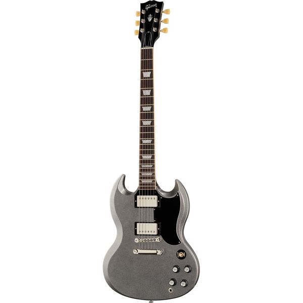 Test Gibson SG 61 Standard SM: avis complet de la guitare argentée