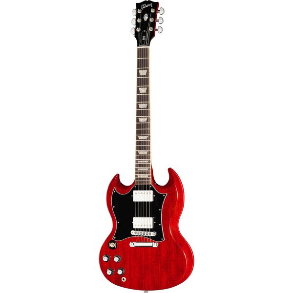 Test Gibson SG Standard HC LH: avis complet sur la guitare gaucher rouge