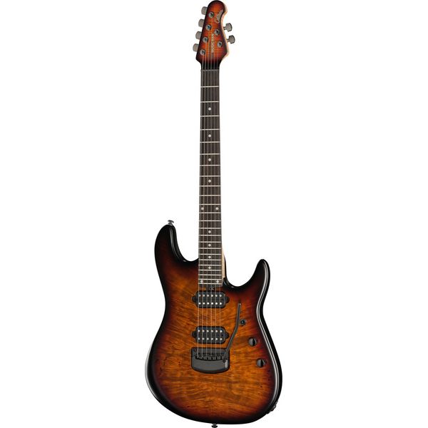 Test Music Man Cutlass 6 Jason Richardson VR, guitare rouge performante