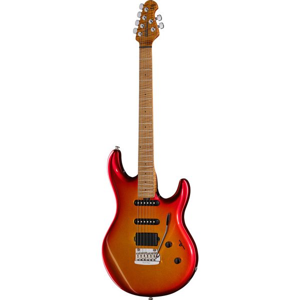 Test Music Man Luke IV HSS Fireball: Guitare signature Steve Lukather