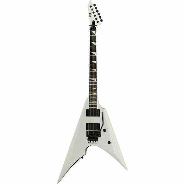 Test ESP E-II Arrow SW: avis complet de la guitare style V blanche