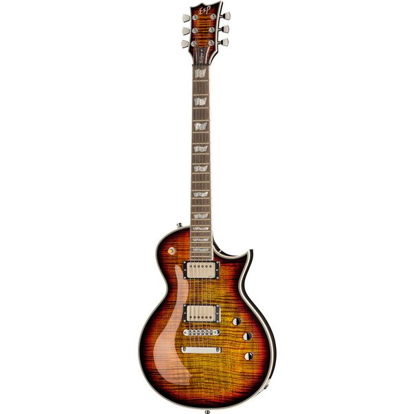 Test de la guitare électrique ESP Eclipse Custom Tiger Eye: essai détaillé