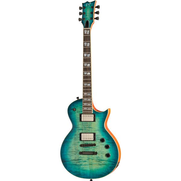 Test ESP Eclipse USA Aqua Marine: essai technique de la guitare custom