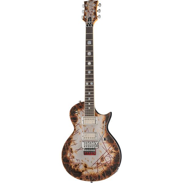 Test de la guitare ESP RZK-II Richard Z Kruspe Burnt, essai détaillé