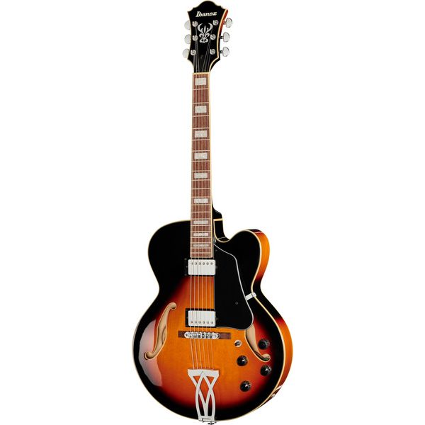 Test Ibanez AF75-BS: avis complet sur cette guitare hollow body abordable