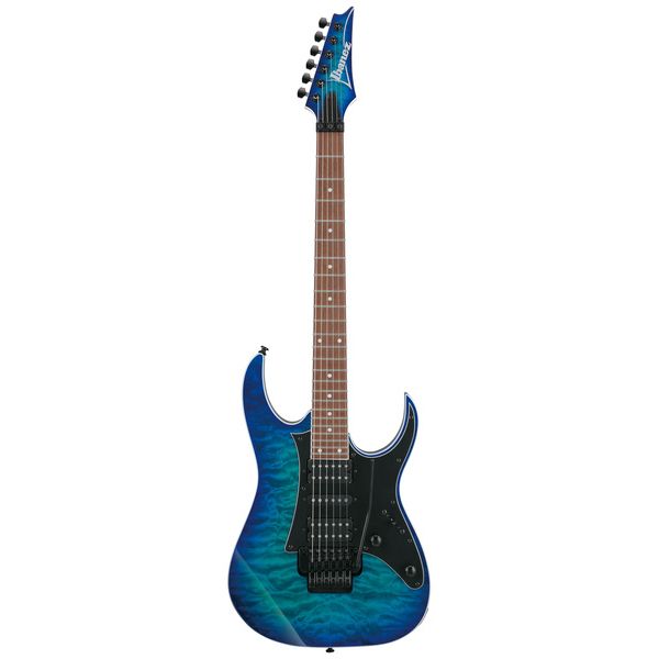 Test de la guitare Ibanez RG450QMB-SPB: analyse technique complète