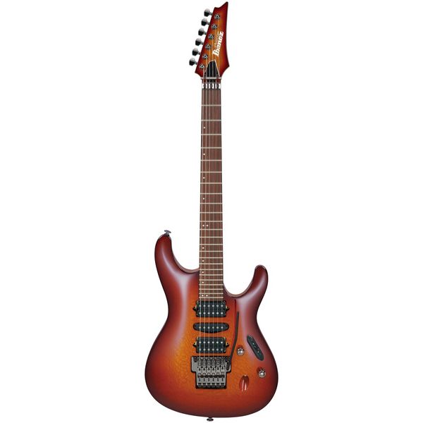 Test Ibanez S6670SK-STB: essai technique de la guitare électrique Sunburst