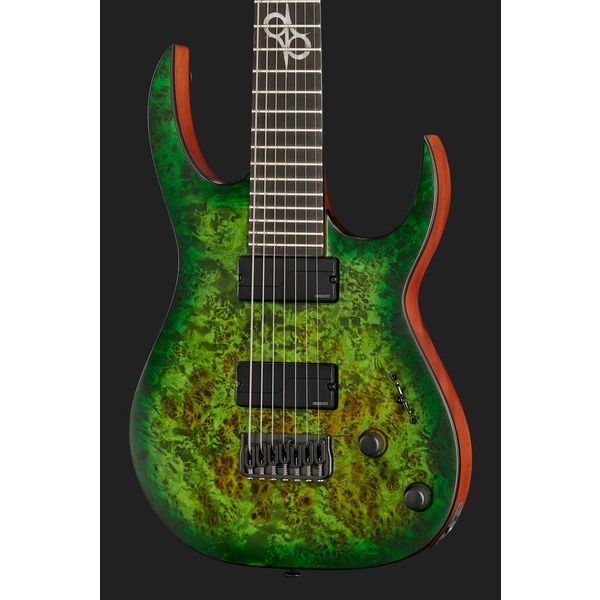 Solar Guitars s1 7ahlb Lime