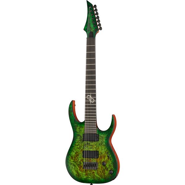 Solar Guitars s1 7ahlb Lime