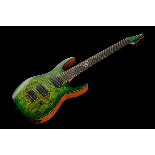 Solar Guitars s1 7ahlb Lime
