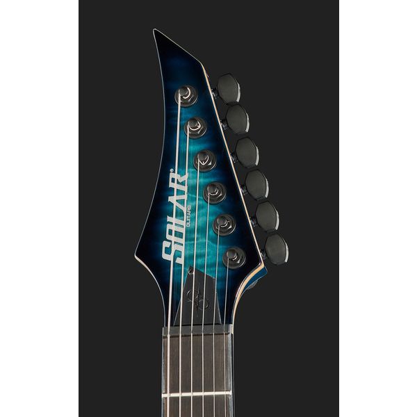 Solar Guitars s1 6aqob Quilted Br