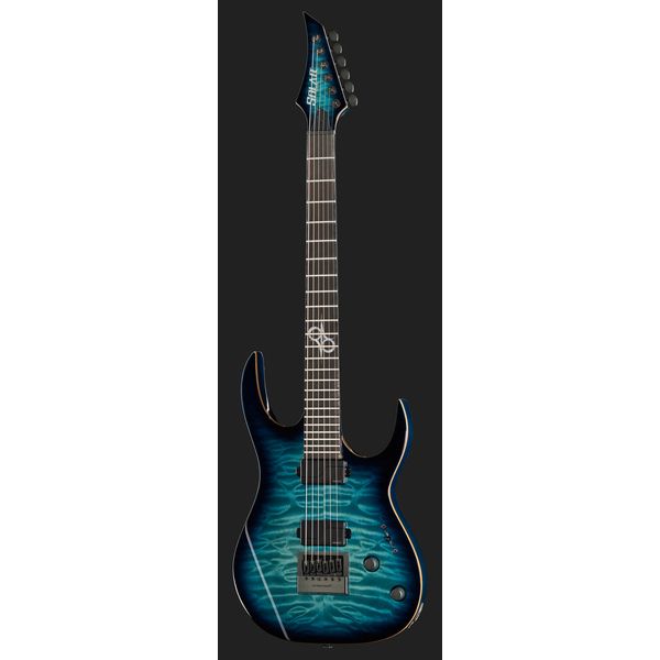 Solar Guitars s1 6aqob Quilted Br