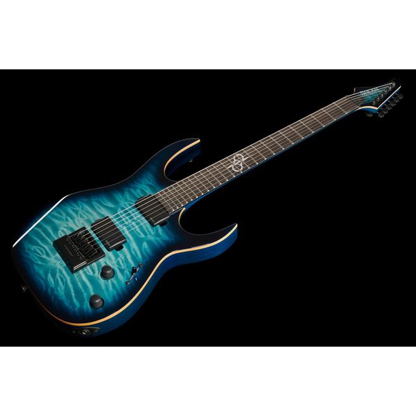 Solar Guitars s1 6aqob Quilted Br
