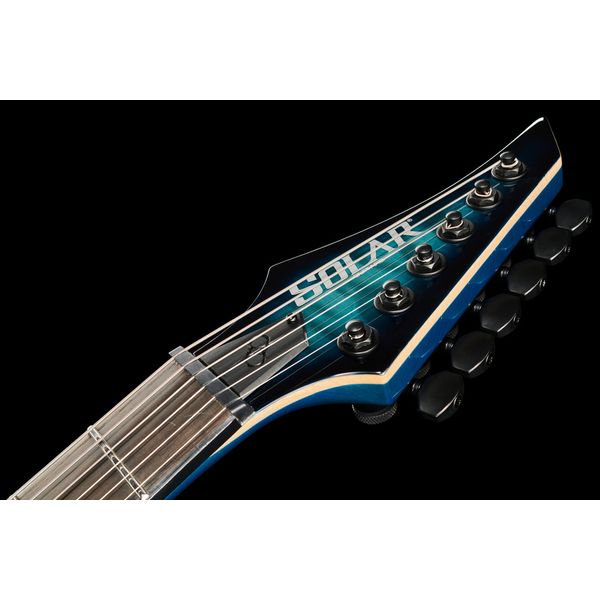 Solar Guitars s1 6aqob Quilted Br