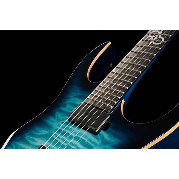 Solar Guitars s1 6aqob Quilted Br