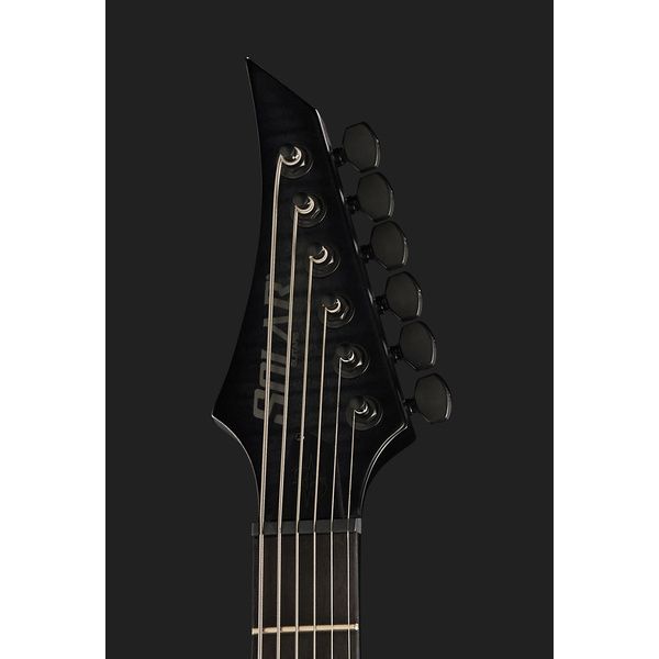 Solar Guitars v2 6fbb Baritone Flame