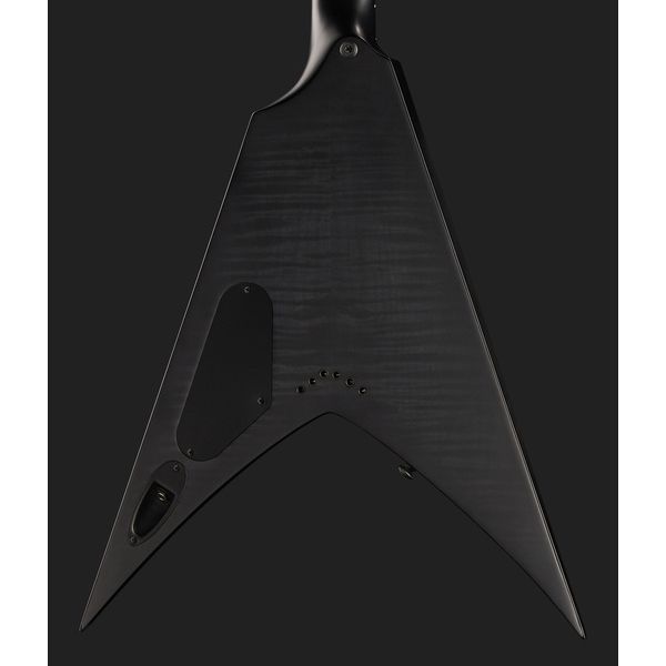 Solar Guitars v2 6fbb Baritone Flame