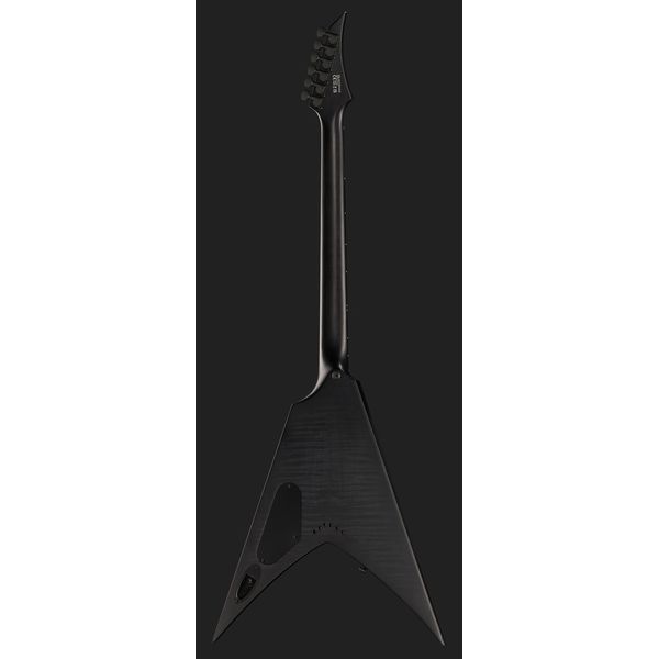 Solar Guitars v2 6fbb Baritone Flame