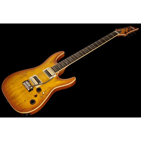 Schecter C-1 Exotic Spalted Maple SNVB