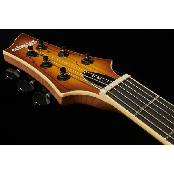 Schecter C-1 Exotic Spalted Maple SNVB