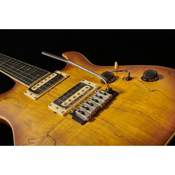 Schecter C-1 Exotic Spalted Maple SNVB