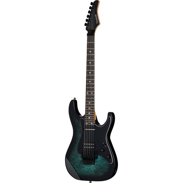 Kramer Guitars Volante Quilt HSFR Aqua