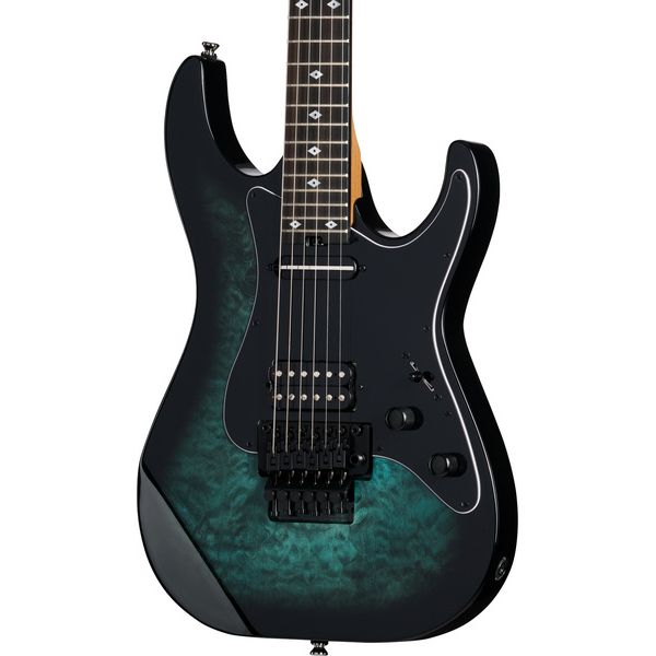 Kramer Guitars Volante Quilt HSFR Aqua