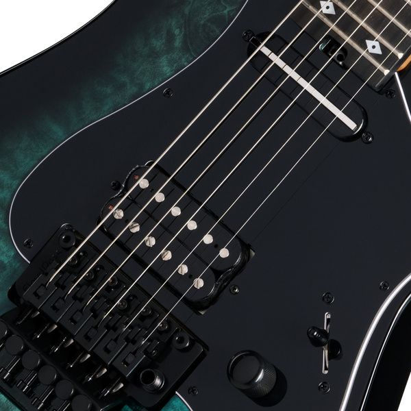 Kramer Guitars Volante Quilt HSFR Aqua