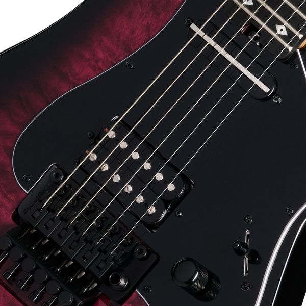 Kramer Guitars Volante Quilt HSFR Magenta B