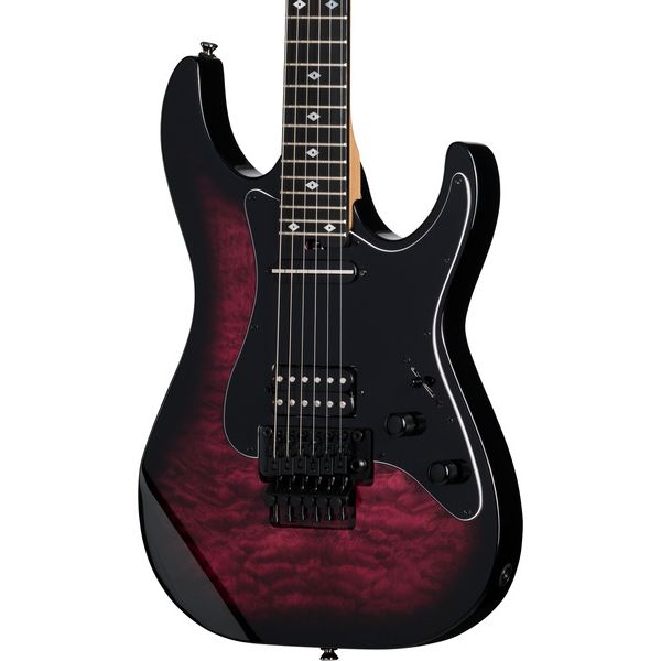 Kramer Guitars Volante Quilt HSFR Magenta B