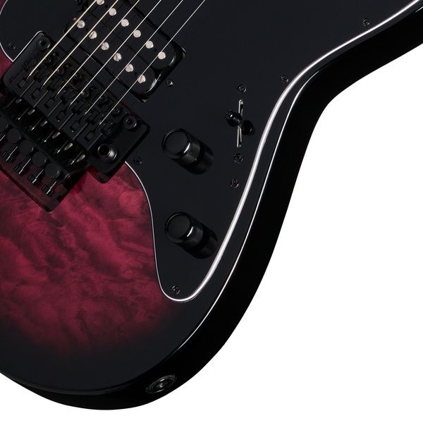 Kramer Guitars Volante Quilt HSFR Magenta B