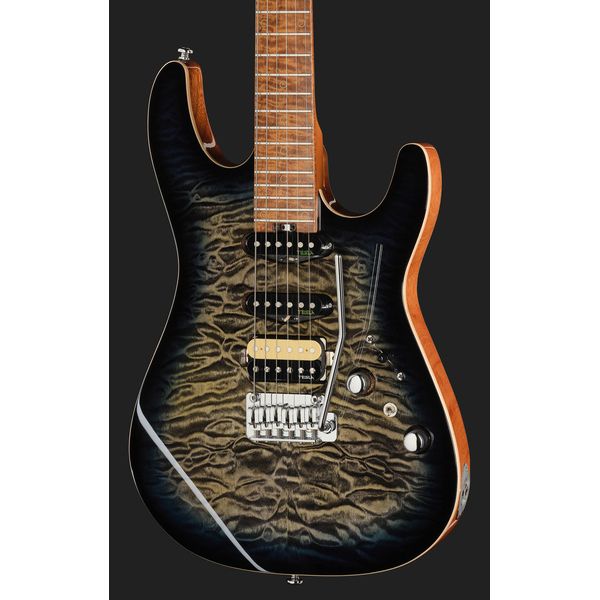 Harley Benton Fusion-IV HSS MN QBKB