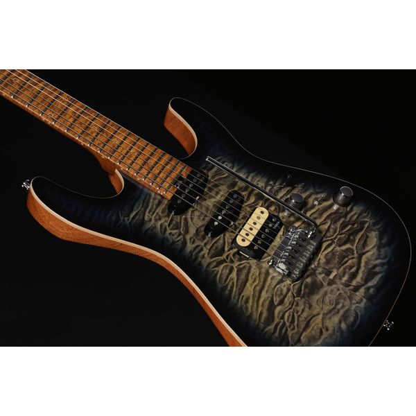 Harley Benton Fusion-IV HSS MN QBKB