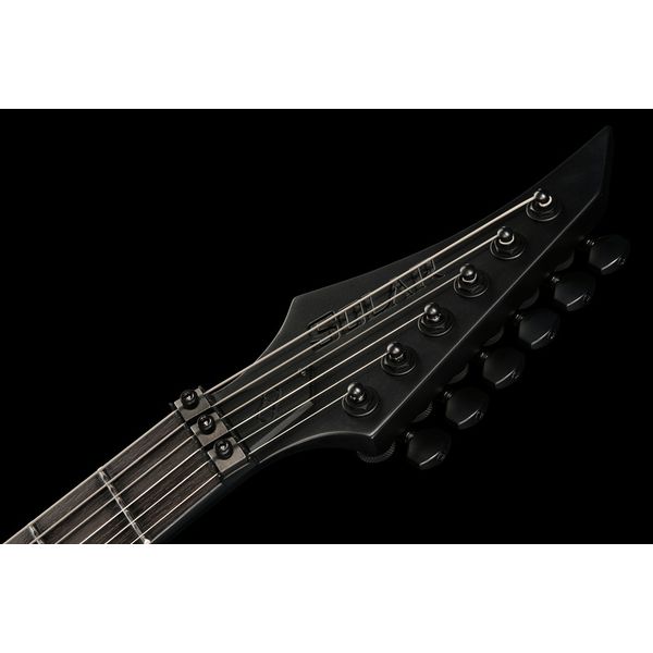 Solar Guitars v1 6fr Svart Carbon