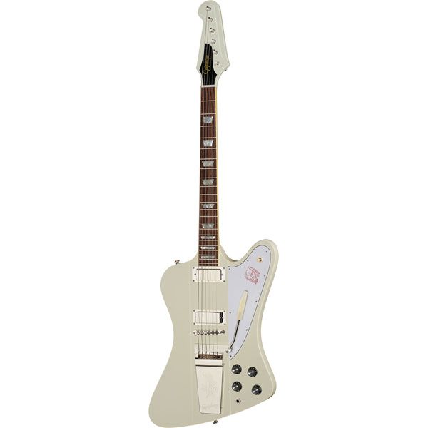 Test Epiphone 1963 Firebird V Vibrola PW: guitare Firebird abordable