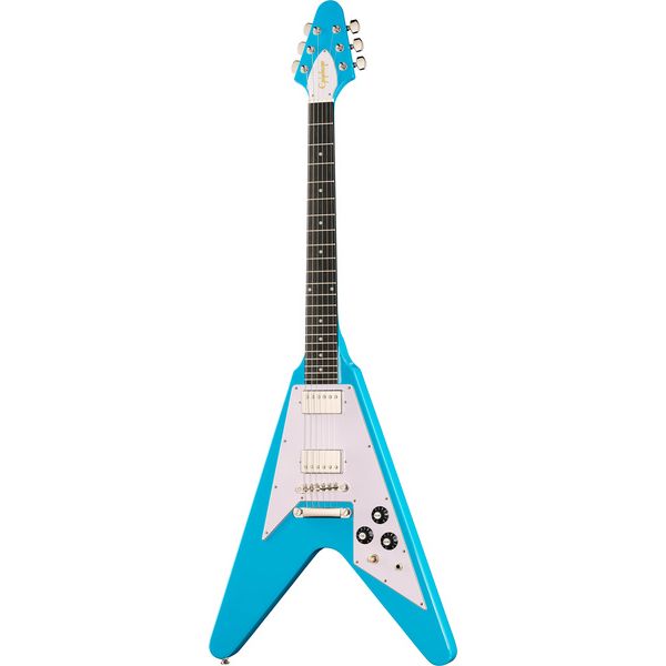 Test Epiphone Flying V 70s Maui Bleu: avis complet et technique