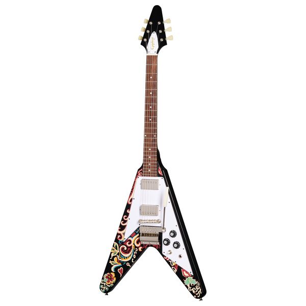 Test Epiphone Jimi Hendrix Love Drops V: avis complet guitare Flying V