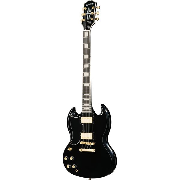 Test Epiphone SG Custom EB LH: une guitare gaucher élégante et performante