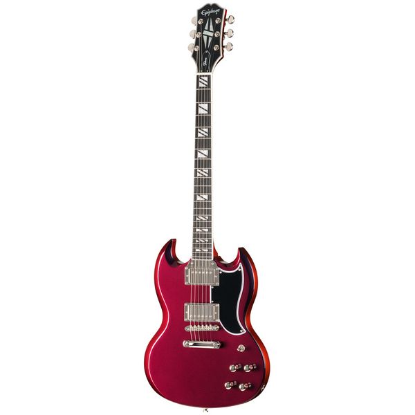 Test de l'Epiphone SG Custom Futura M Ember Shift: guitariste exigeant