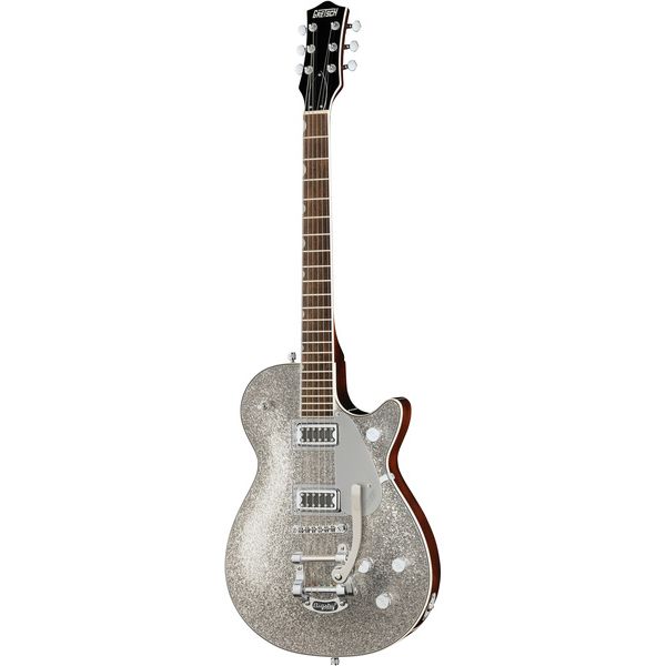 Gretsch EMTC Sparkle Jet FT SLV SPK: test et avis