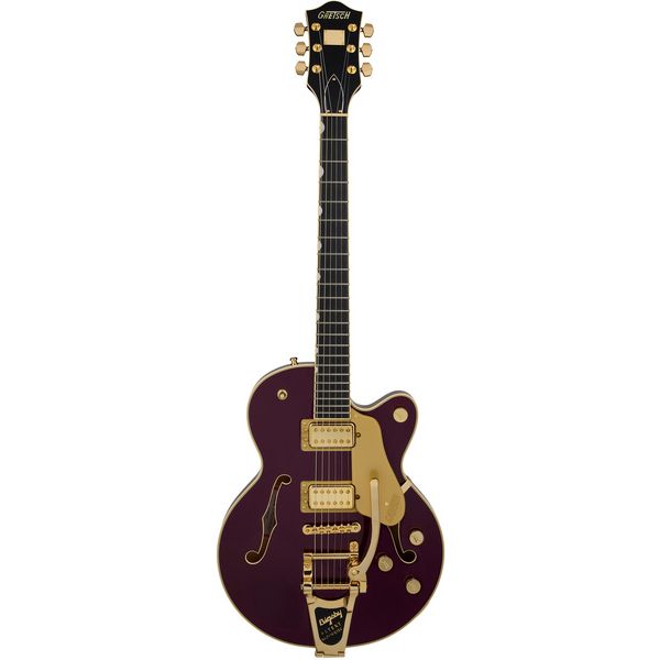 Test Gretsch Pro Broadkaster JR LX BLKBRY: essai complet de la semi-hollow