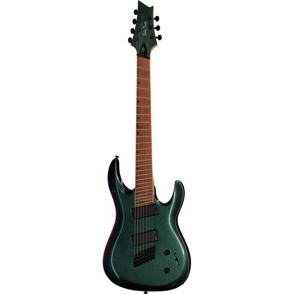 Test Harley Benton R-457FFB Roasted MultiScale: guitare 7 cordes abordable