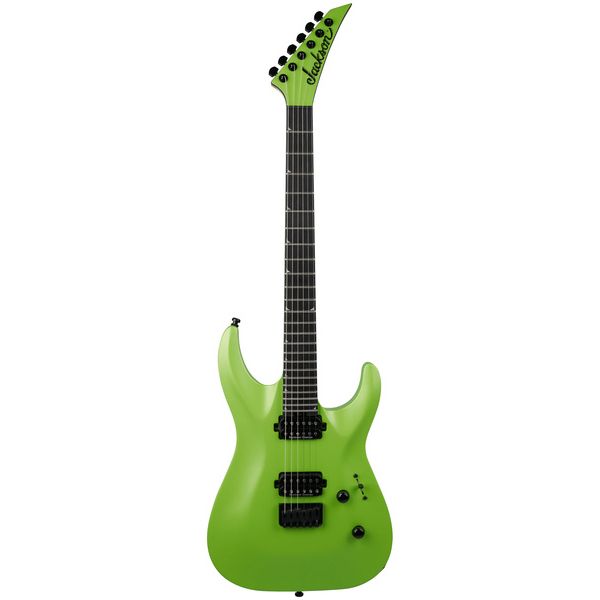 Test de la Jackson Pro Plus Soloist SLA2 HT TAPP, guitare électrique vert