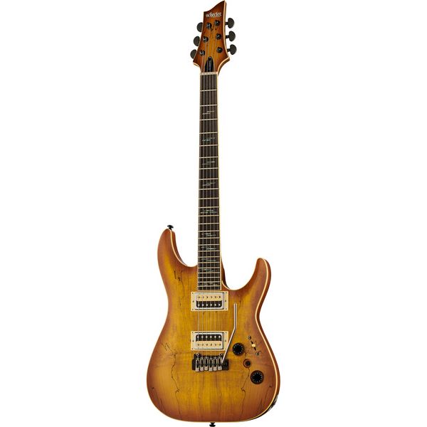Test Schecter C-1 Exotic Spalted Maple SNVB: avis complet technique