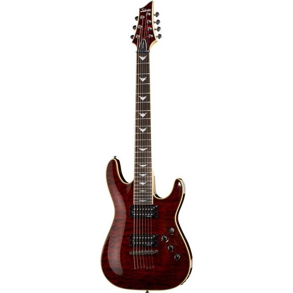 Test complet de la guitare Schecter Diamond Omen 7 Extreme BCH